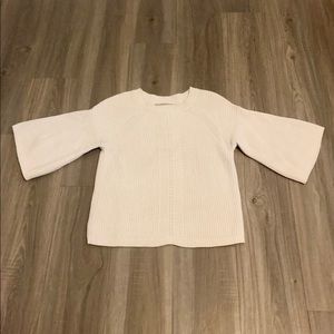 Loft Bell Sleeve Knit Sweater